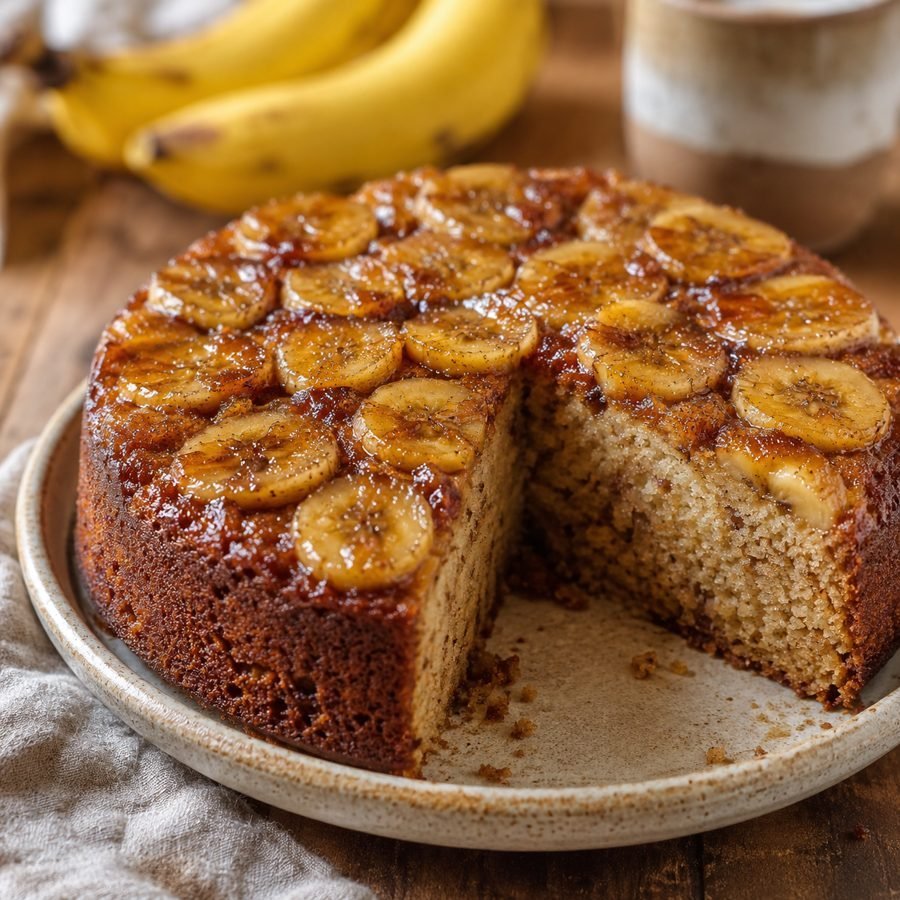 Banana Cake with Cinnamon