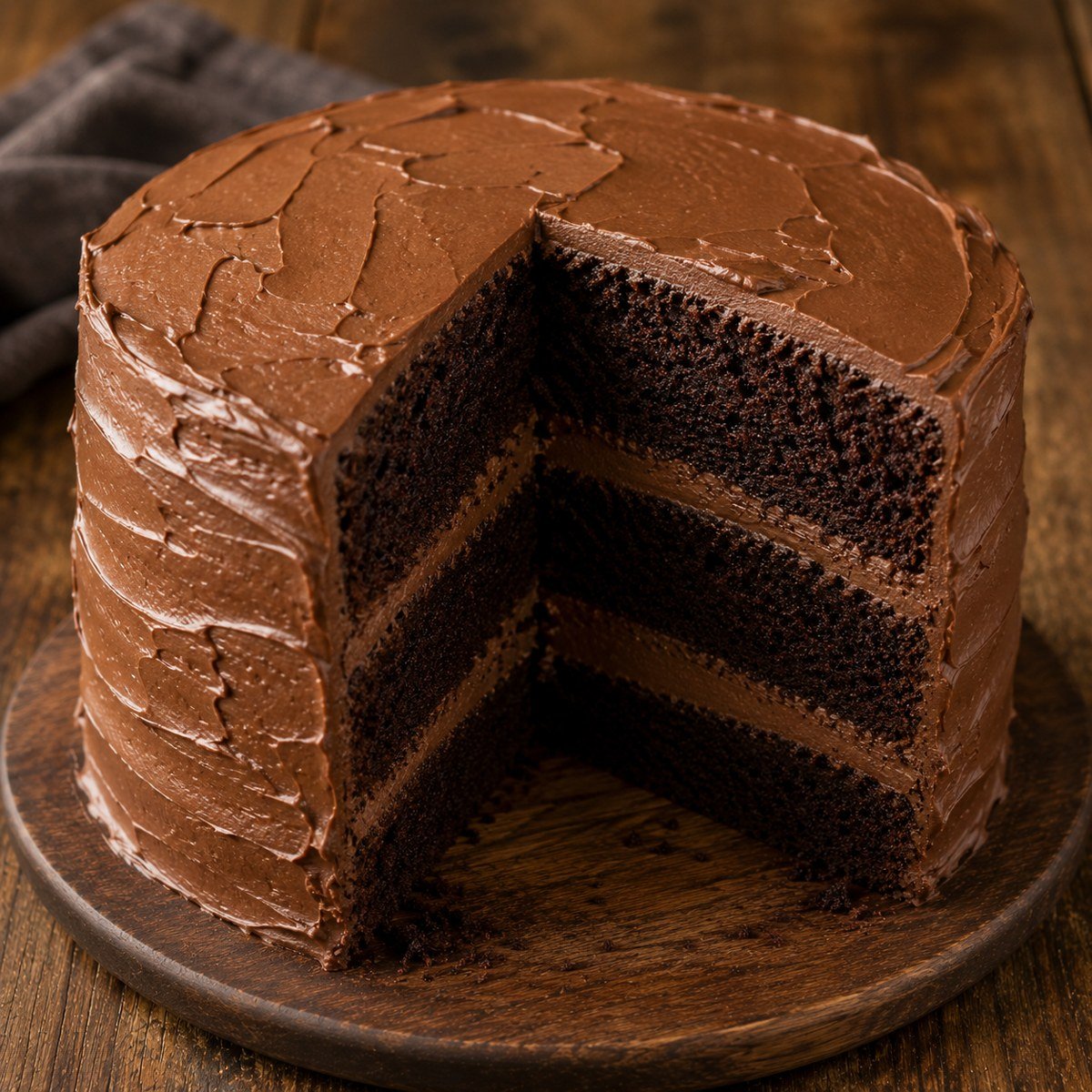 Deep 'n Delicious Chocolate Cake