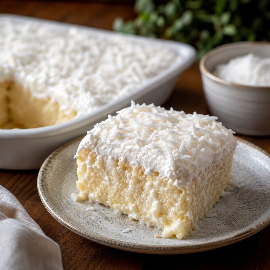 Chilled Coconut Cake