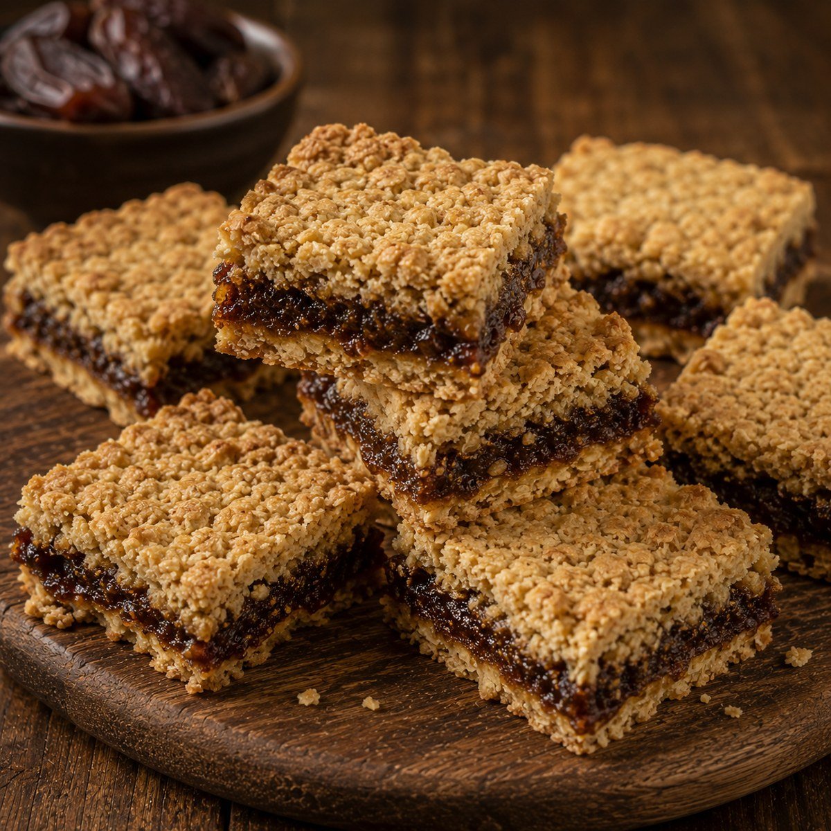 Matrimonial Cake (Date Squares)